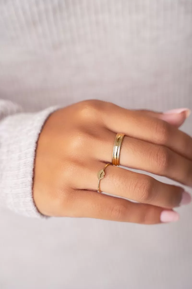 My Jewellery Bague Ajustable Lèvres