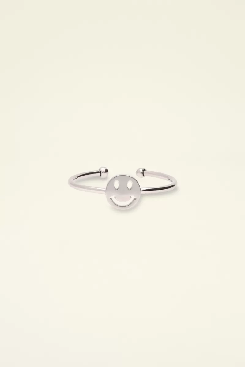 My Jewellery Bague Ajustable Smiley