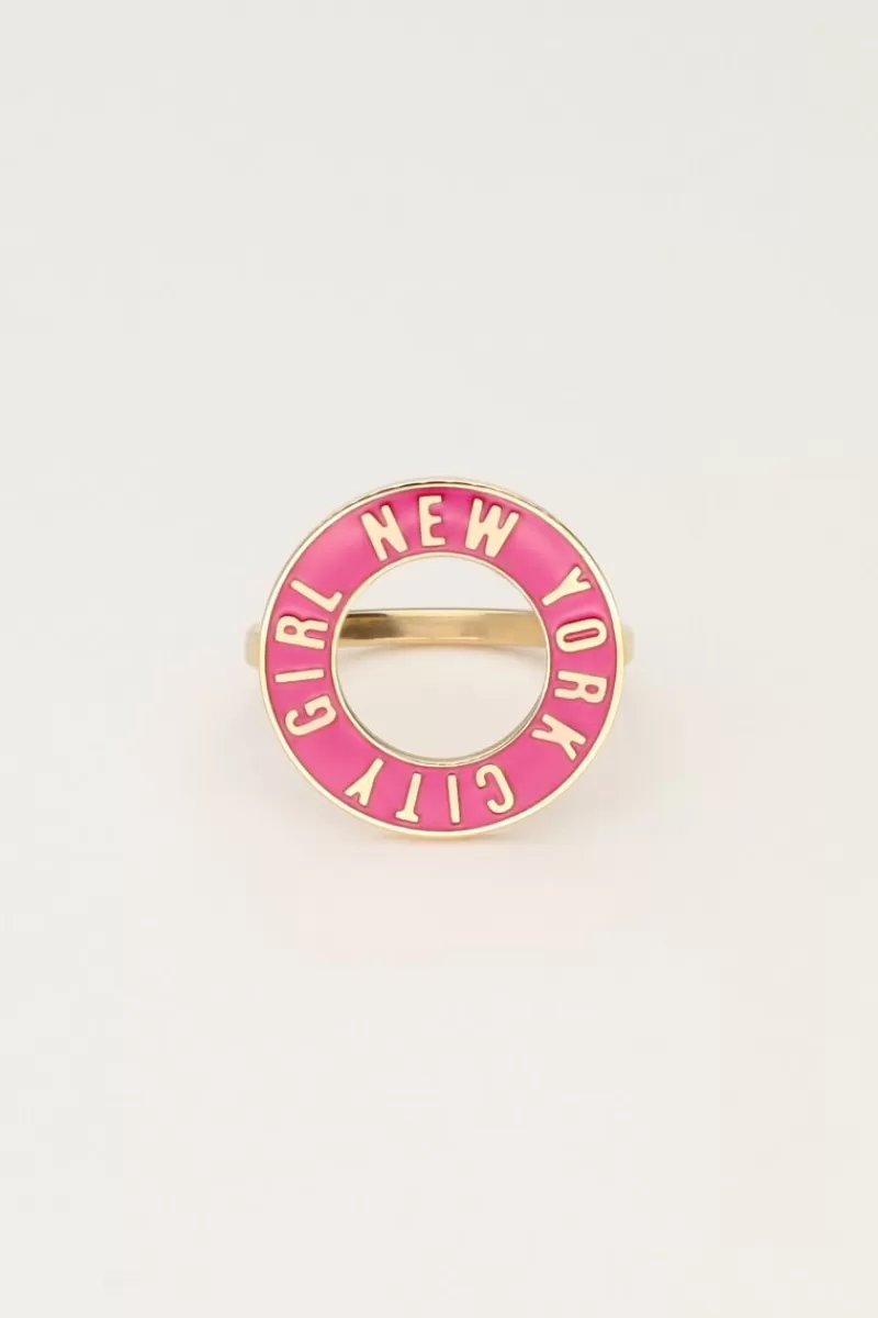 My Jewellery Bague Avec Couleur "New York"