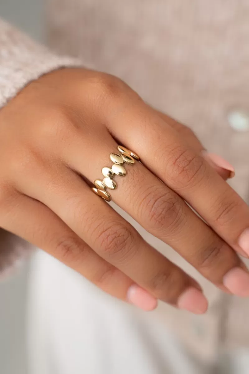 My Jewellery Bague Avec Détails Ovales