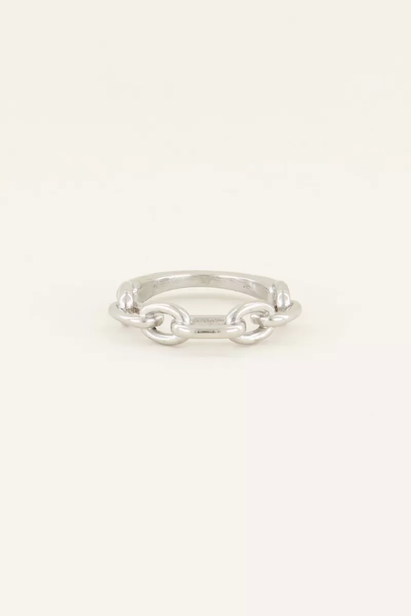 My Jewellery Bague Avec Maillons Ovales