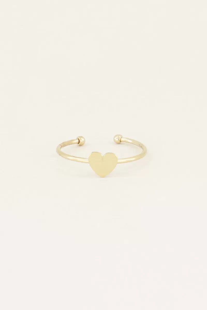My Jewellery Bague Avec Petit Cœur