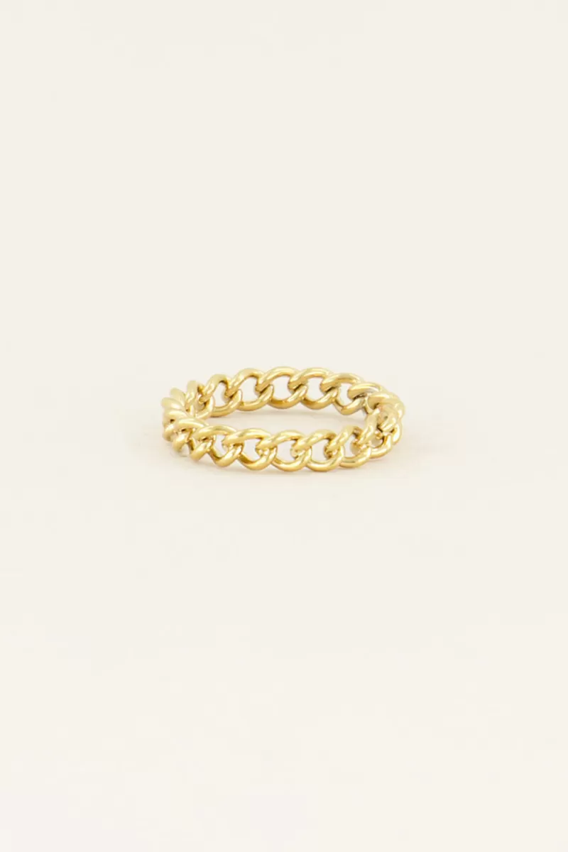 My Jewellery Bague Avec Petits Maillons