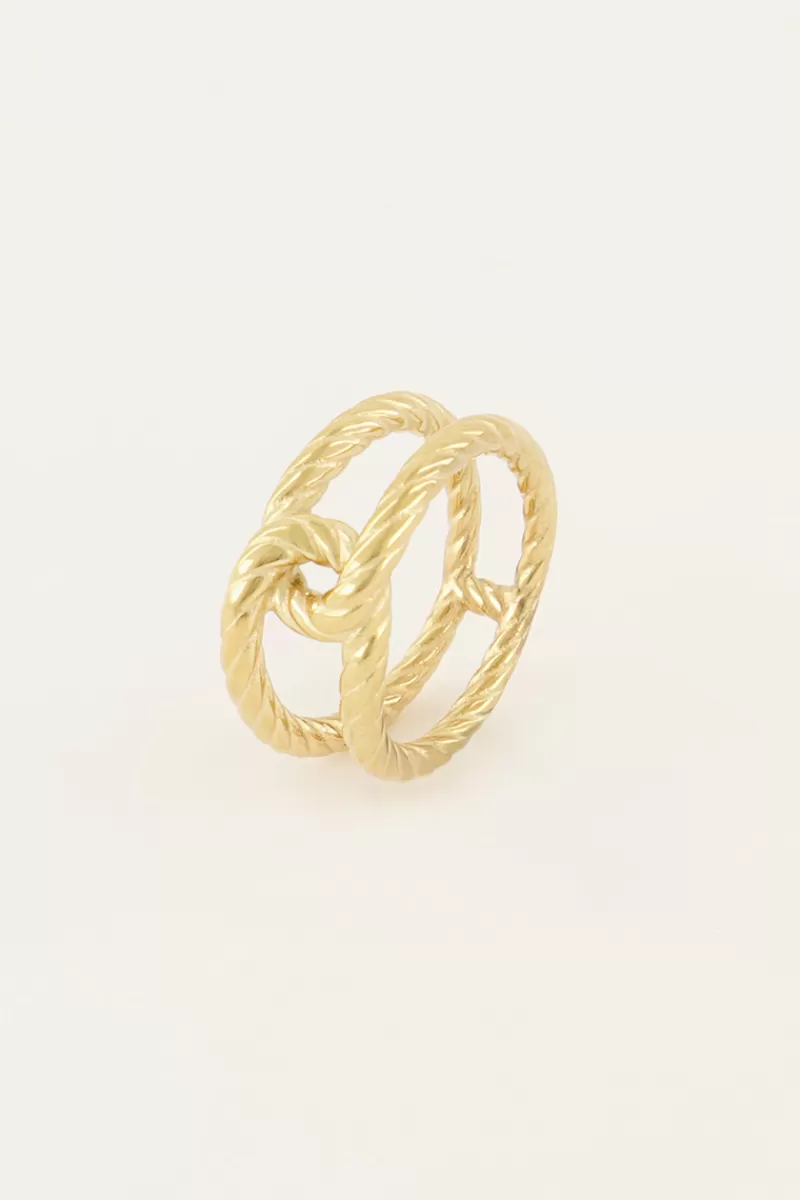 My Jewellery Bague Iconic Corde Avec Nœud