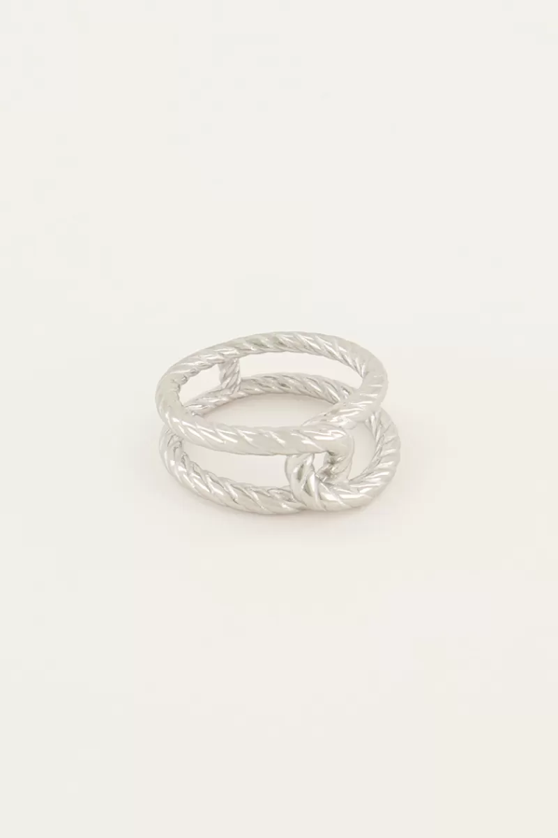 My Jewellery Bague Iconic Corde Avec Nœud