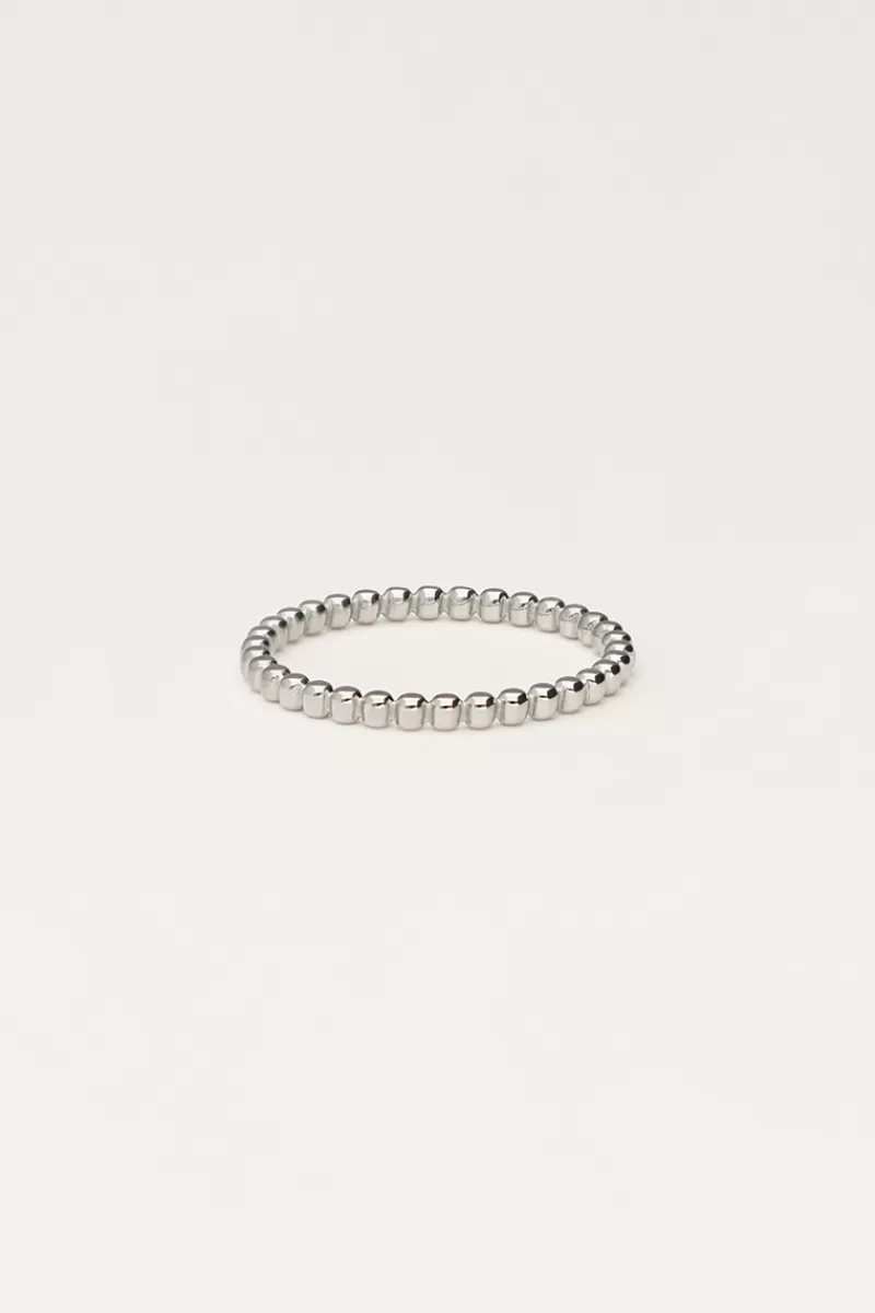 My Jewellery Bague Minimaliste Avec Billes