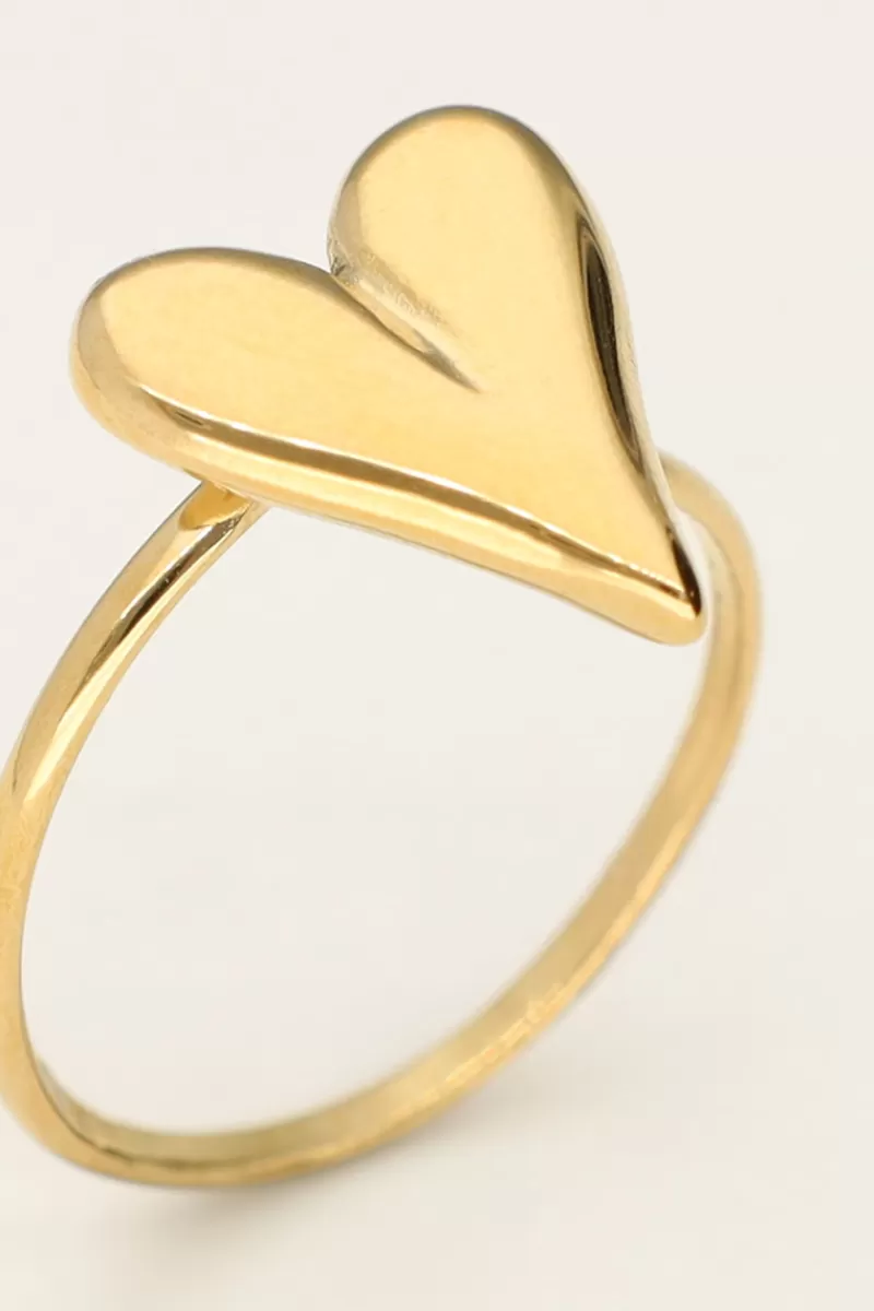 My Jewellery Bague Minimaliste Avec Cœur