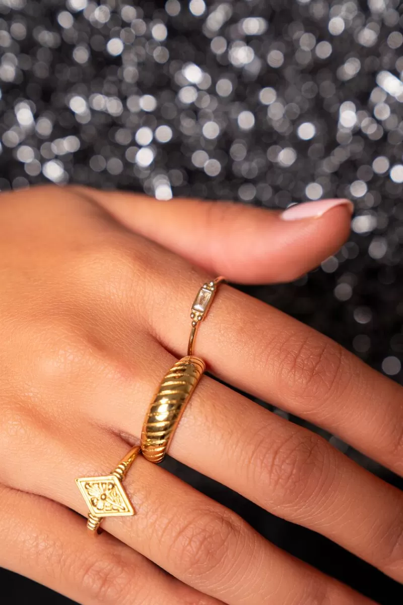 My Jewellery Bague Minimaliste Pierre Universe