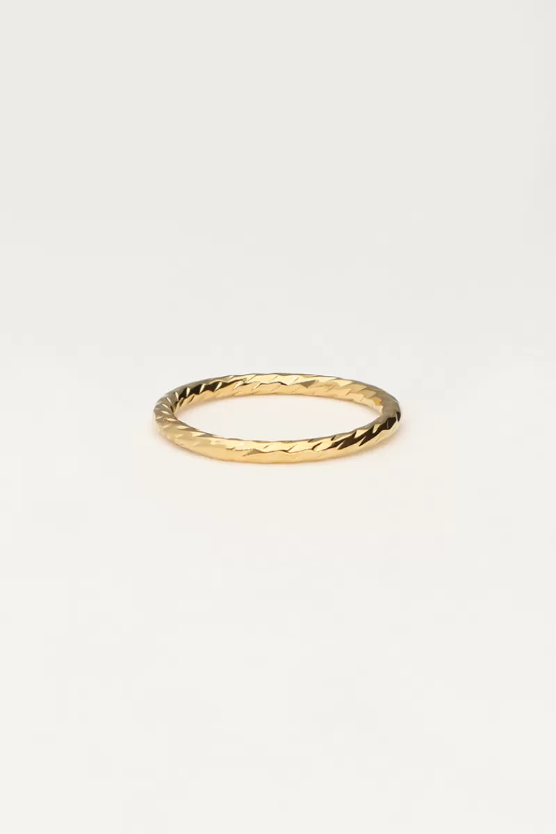 My Jewellery Bague Minimaliste Structurée