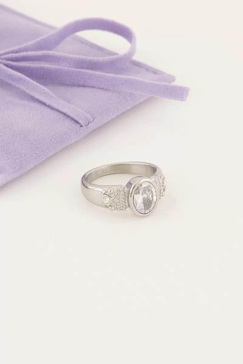 My Jewellery Bague Pierres Ice Cubes