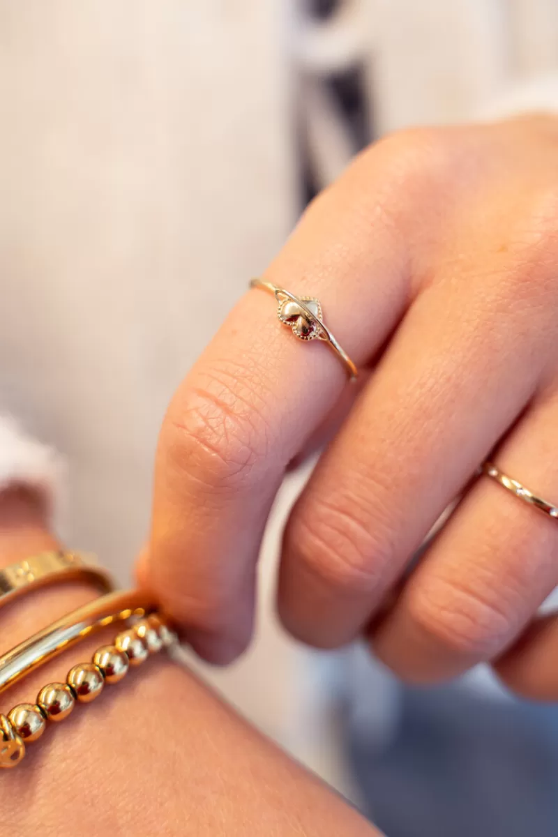 My Jewellery Bague Starry Avec Planète En Forme De Coeur