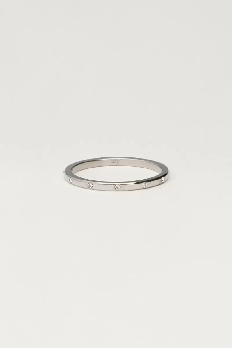 My Jewellery Bague Starry Avec Strass Fins