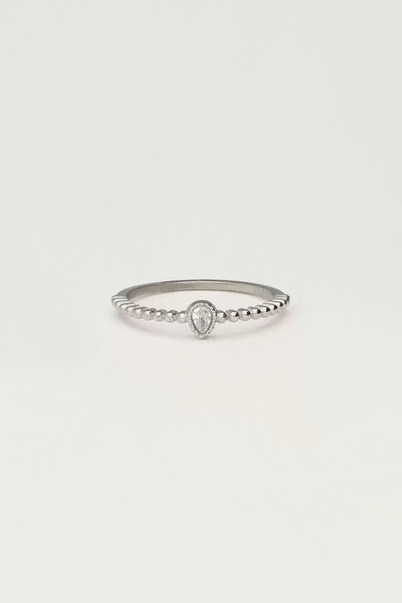My Jewellery Bague Starry Minimaliste Avec Strass
