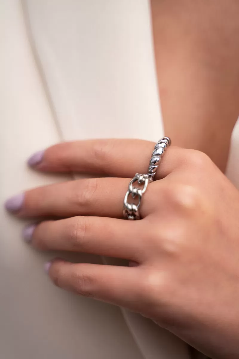 My Jewellery Bague Striée