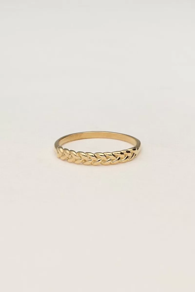 My Jewellery Bague Tressée Vintage Minimaliste