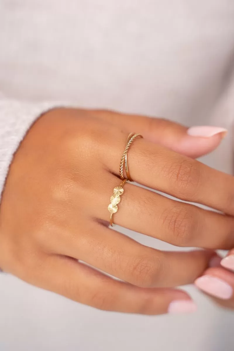My Jewellery Bague Trois Petits Médaillons