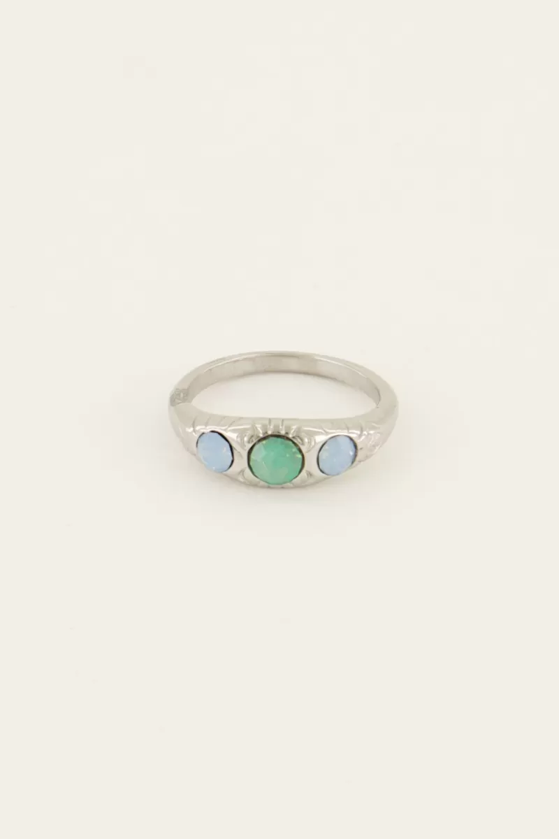 My Jewellery Bague Trois Pierres Ocean