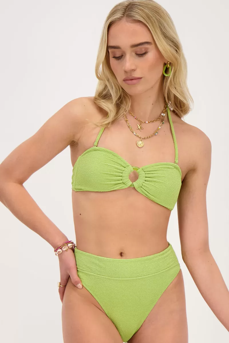 My Jewellery Bas De Bikini Taille Haute En Lurex