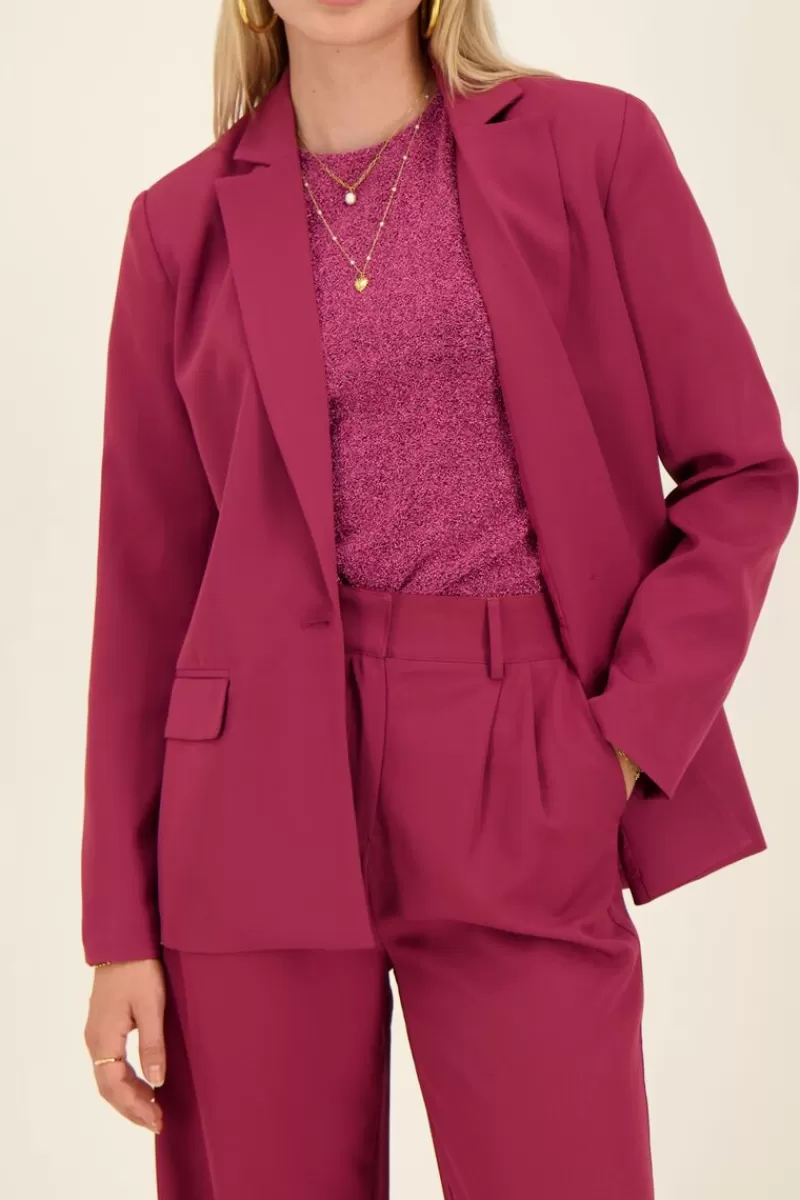 My Jewellery Blazer Oversize Fushia
