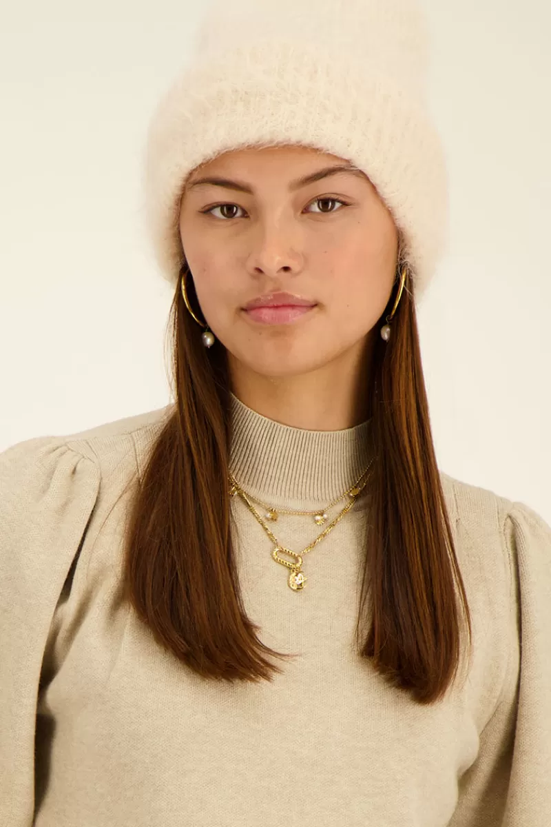 My Jewellery Bonnet Beige Alpaga