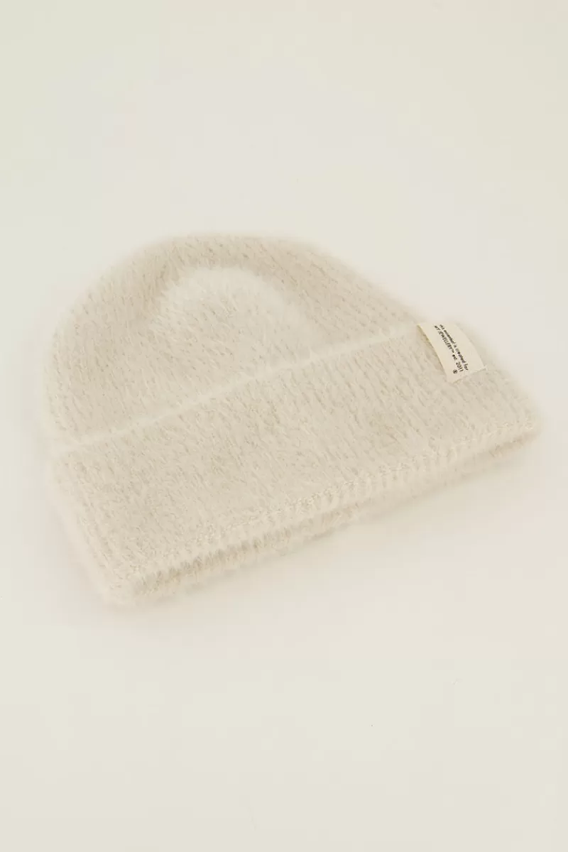 My Jewellery Bonnet Beige Poilu