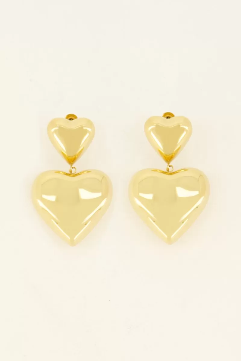 My Jewellery Boucles D'oreilles à Coeurs