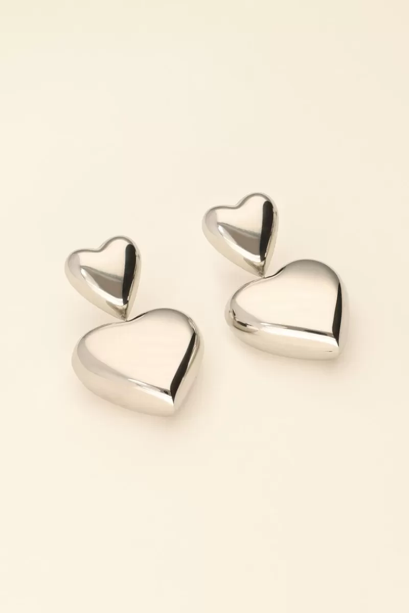 My Jewellery Boucles D'oreilles à Coeurs