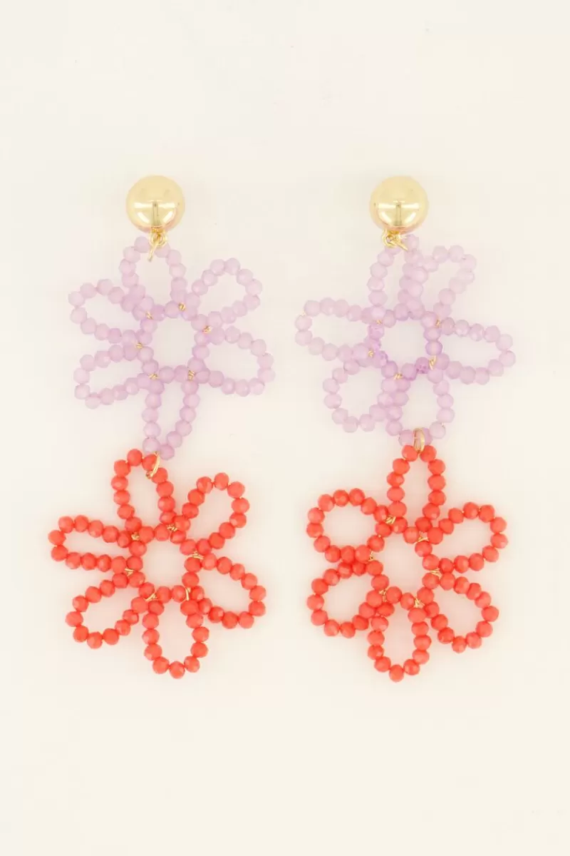 My Jewellery Boucles D'oreilles à Fleurs Tendance