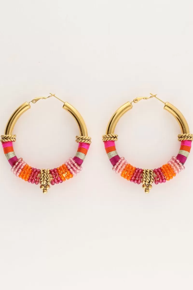 My Jewellery Boucles D'oreilles Art Bali Rose