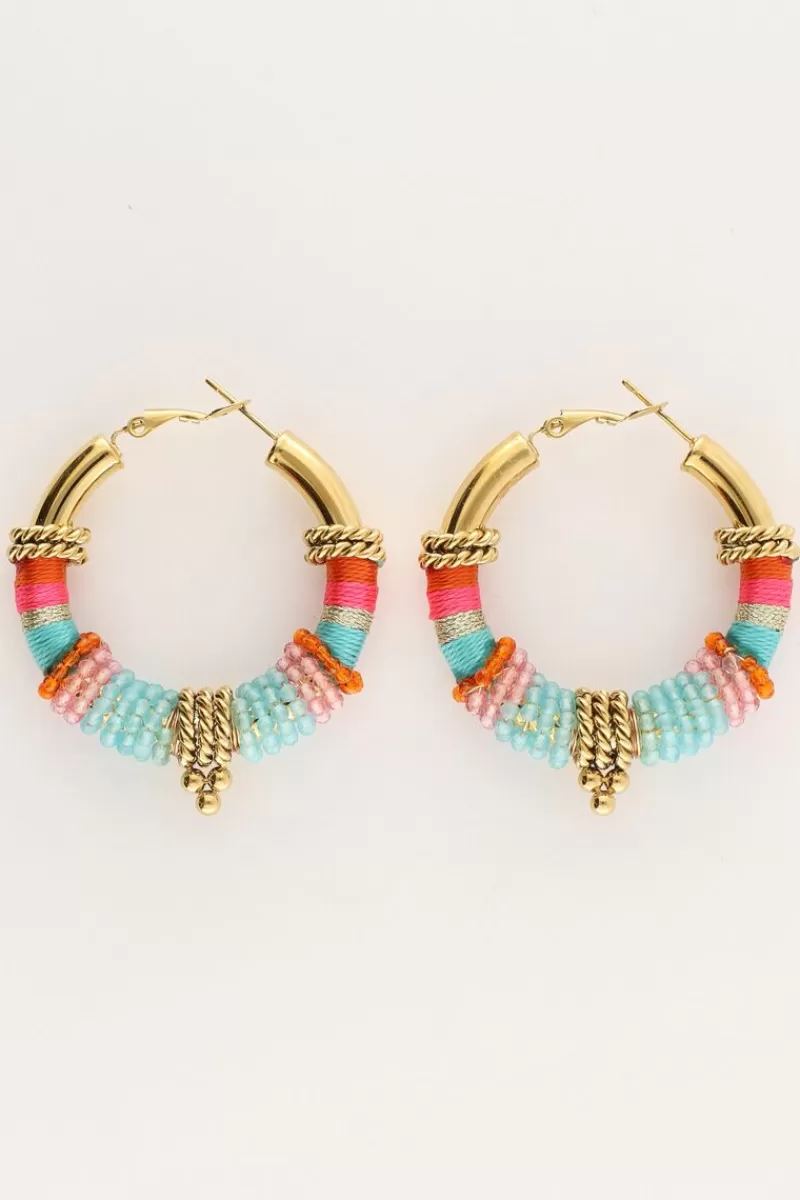 My Jewellery Boucles D'oreilles Art Turquoise Bali