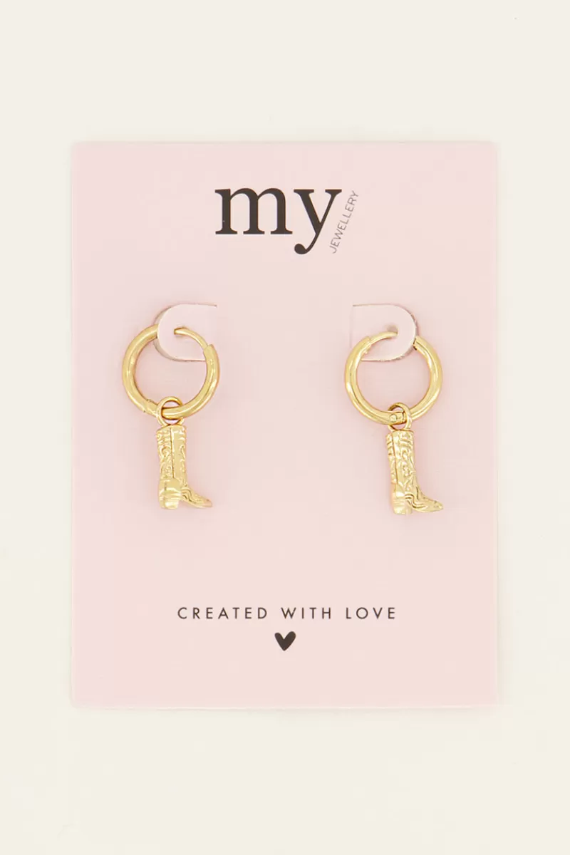 My Jewellery Boucles D’oreilles Avec Bottes De Cowboy