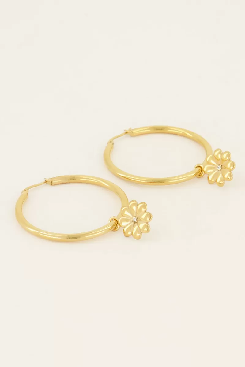 My Jewellery Boucles D’oreilles Avec Breloque Blooming Love