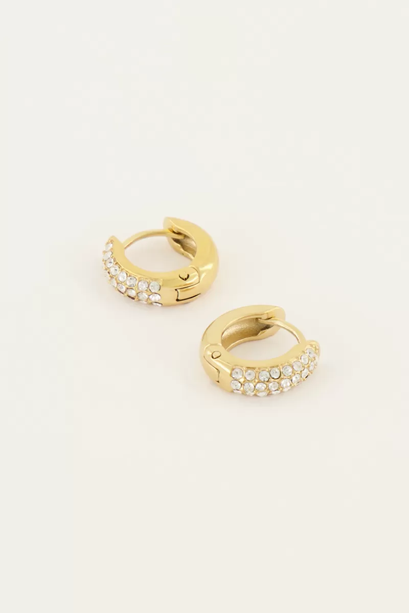 My Jewellery Boucles D’oreilles Avec Cristaux