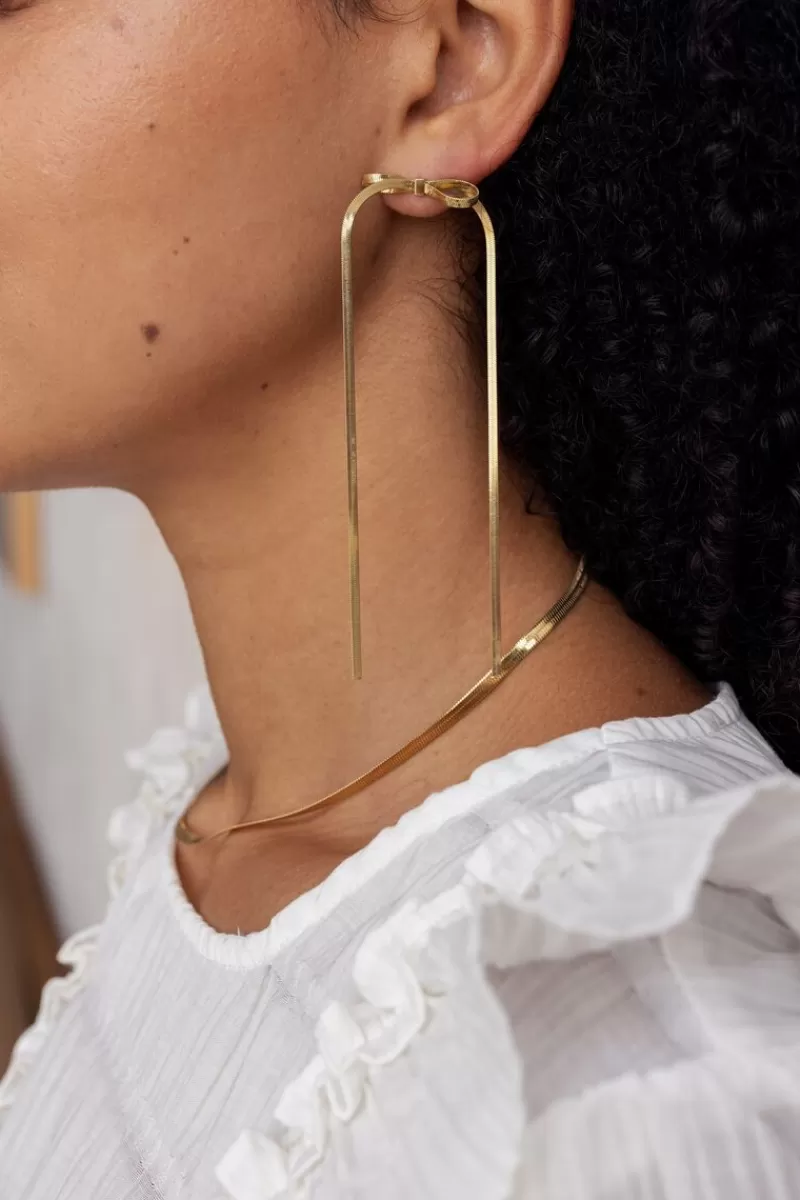 My Jewellery Boucles D'oreilles Avec Nœud