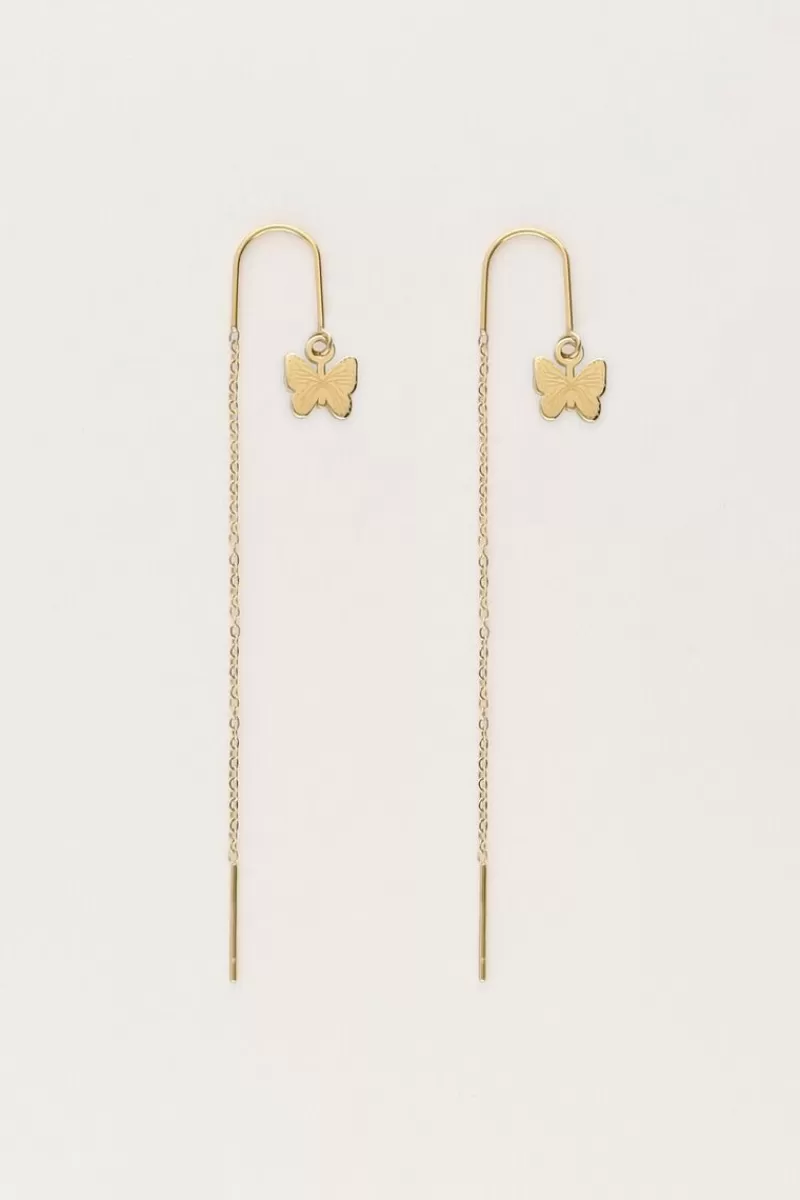My Jewellery Boucles D'oreilles Avec Papillon