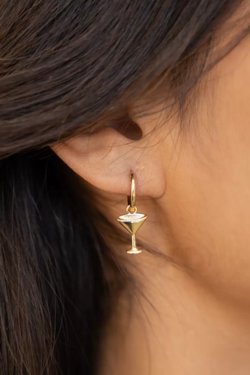 My Jewellery Boucles D'oreilles Avec Pendentifs Cocktail Et Bouche