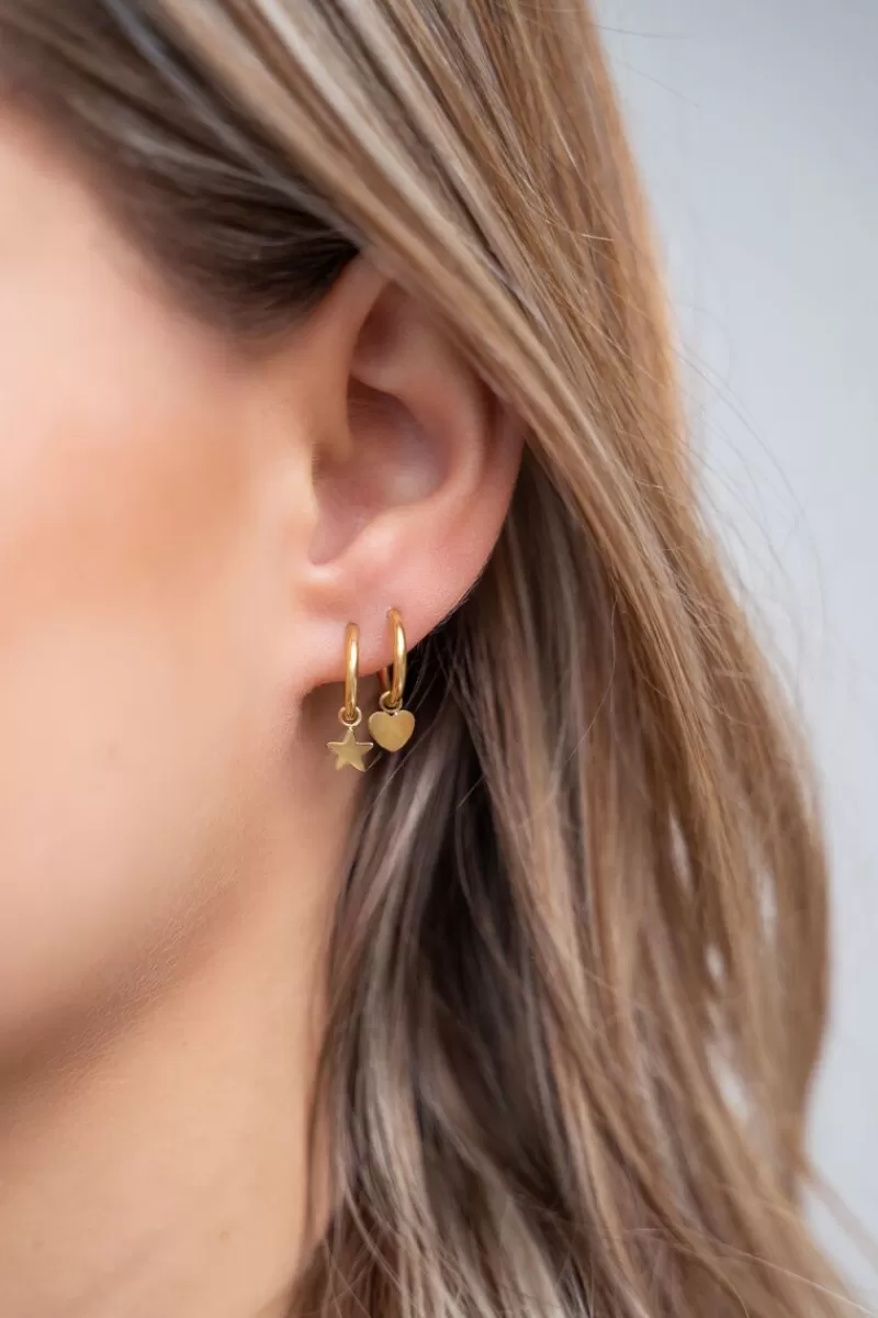 My Jewellery Boucles D’oreilles Avec Petit Cœur