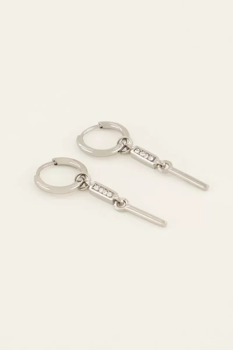My Jewellery Boucles D’oreilles Avec Pierre Et Tige