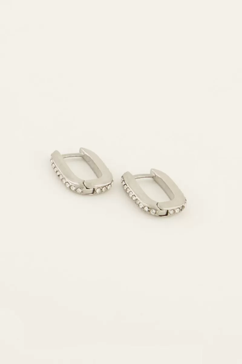 My Jewellery Boucles D'oreilles Avec Strass