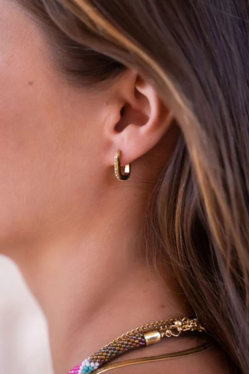 My Jewellery Boucles D'oreilles Avec Strass