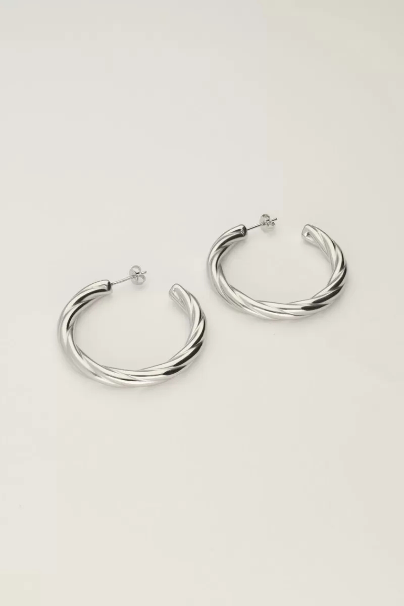 My Jewellery Boucles D’oreilles Avec Torsade épaisse
