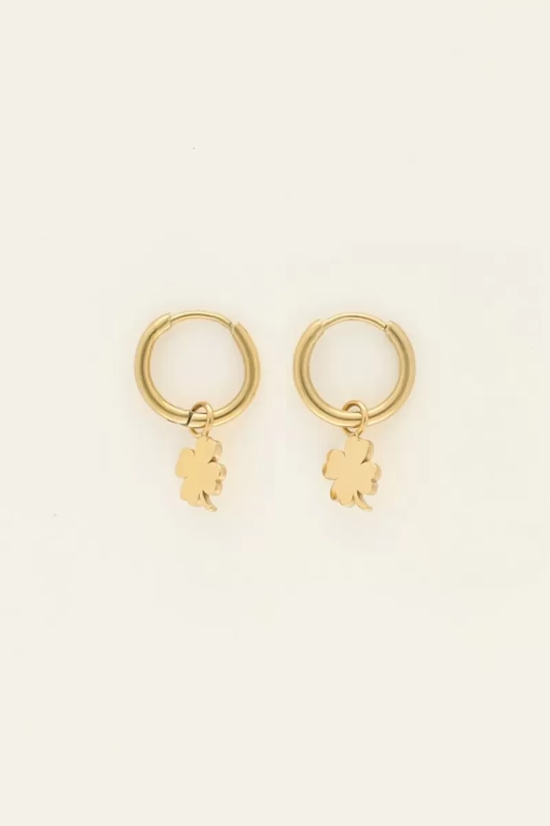 My Jewellery Boucles D’oreilles Avec Trèfle à Quatre Feuilles