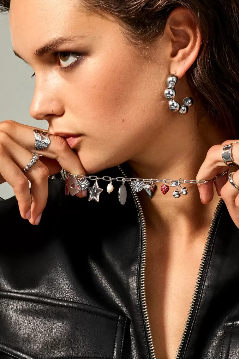 My Jewellery Boucles D'oreilles Bold à Grande Bulle