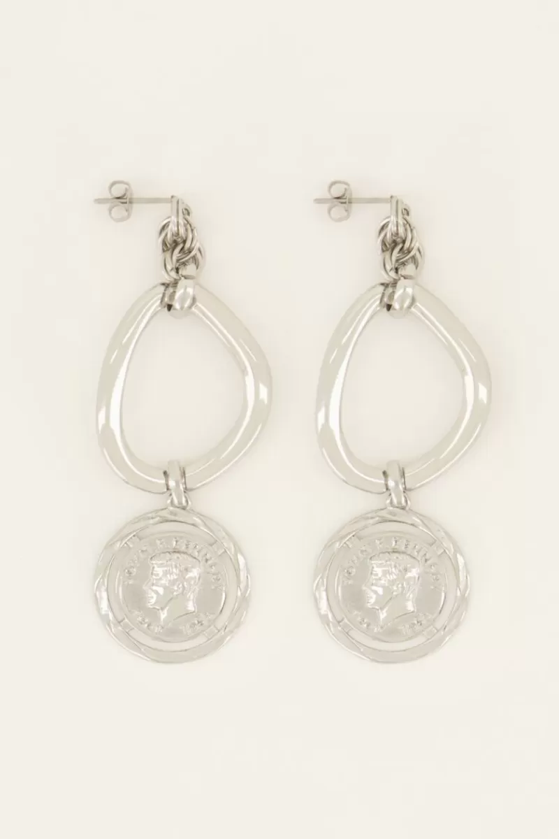 My Jewellery Boucles D’oreilles Bold Spirit Avec Médaillon