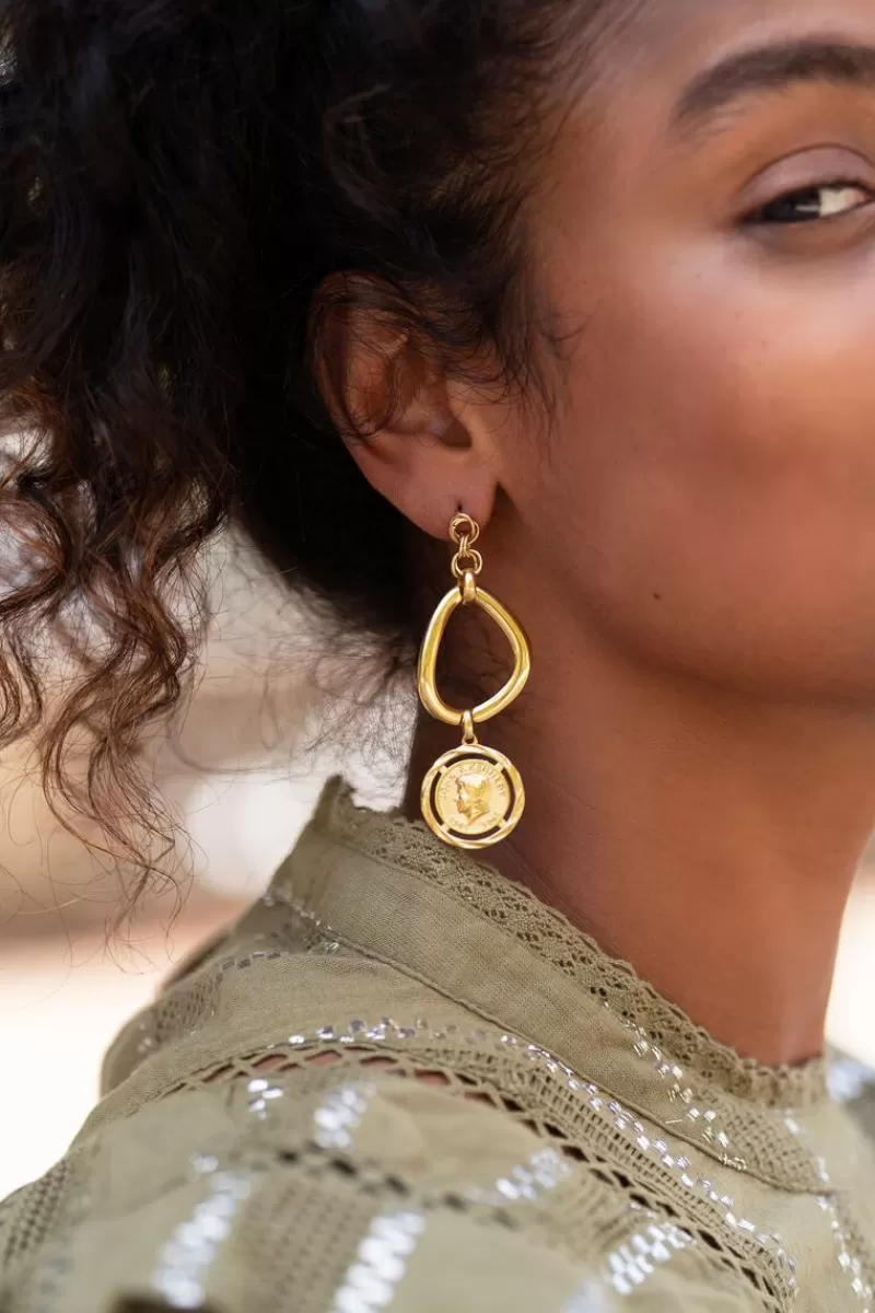 My Jewellery Boucles D’oreilles Bold Spirit Avec Médaillon