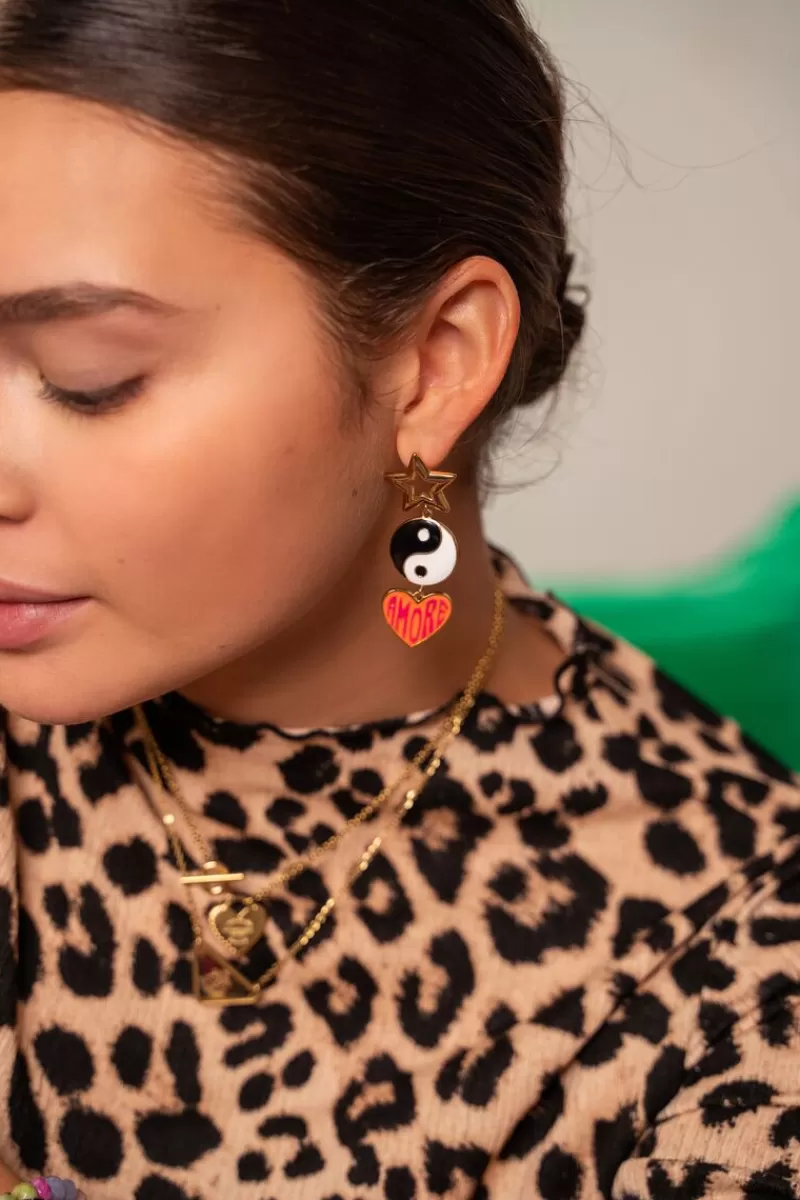 My Jewellery Boucles D'oreilles Candy Avec Trois Breloques