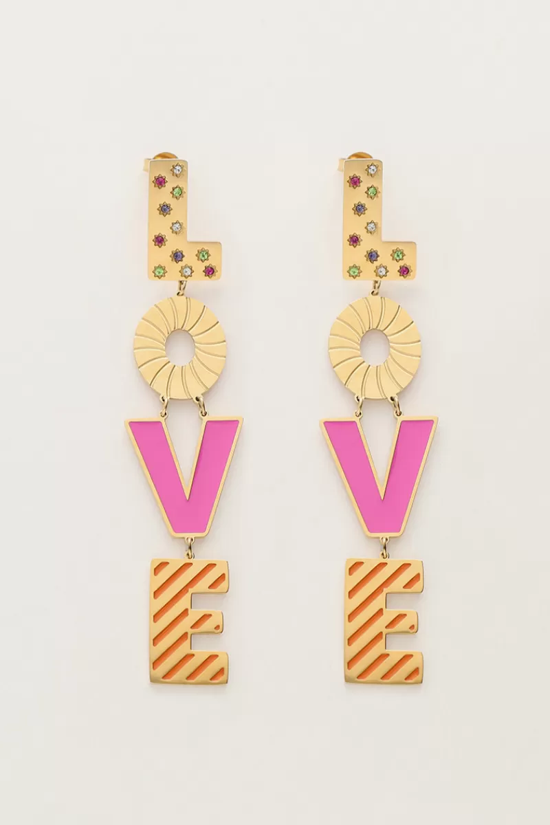 My Jewellery Boucles D'oreilles Candy Love Rose