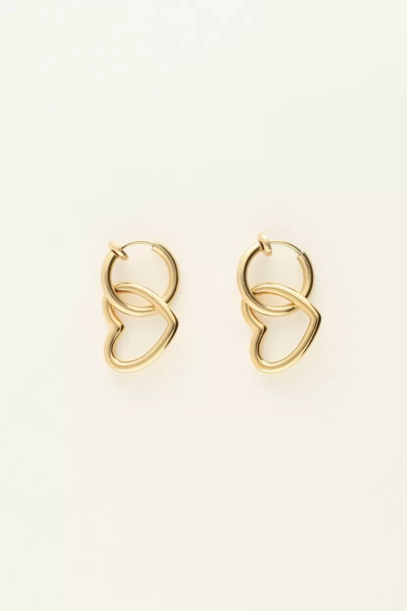 My Jewellery Boucles D’oreilles Coeur Et Créole