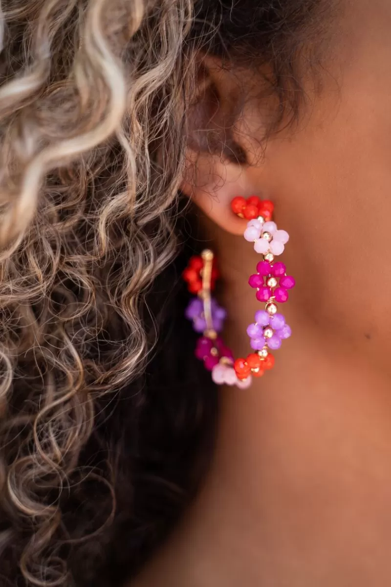 My Jewellery Boucles D'oreilles Colorées Tendance