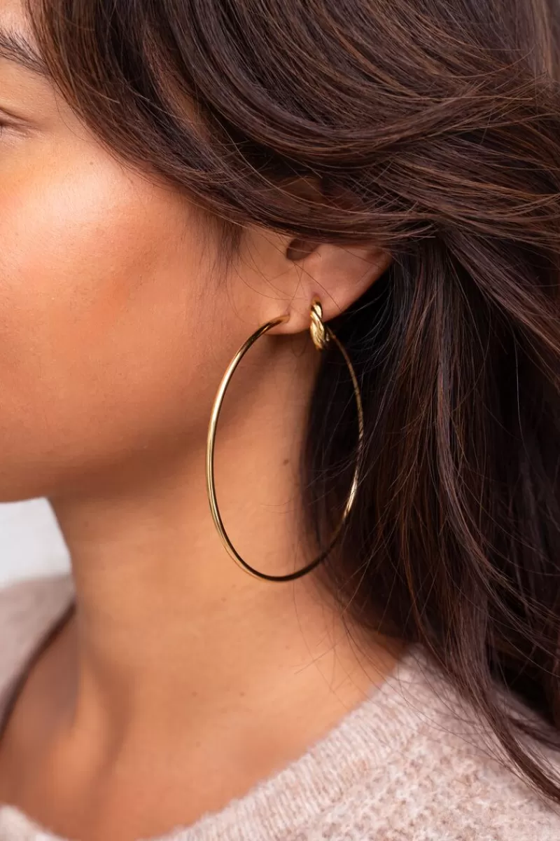 My Jewellery Boucles D'oreilles Grandes Et Fines